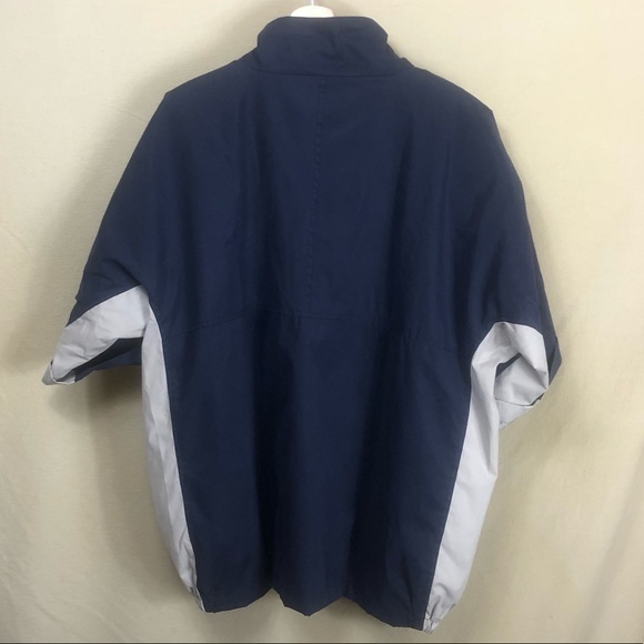 Atlanta Hawks 1/4 Zip Golf Windbreaker - Picture 2 of 4